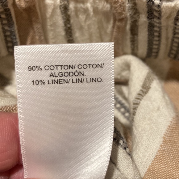 Lucky Brand Striped Paperbag Shorts - Picture 8 of 12